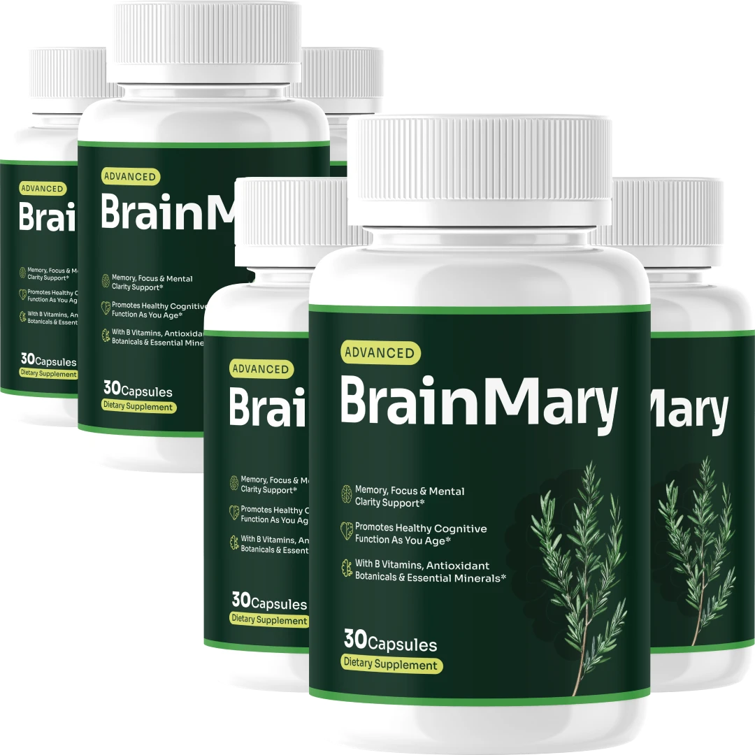 BrainMary 6 Bottle Package